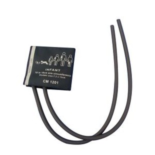 Infant Dual Tube NIBP-verenpainemittari, 10-19cm käsivarren ympärysmitta