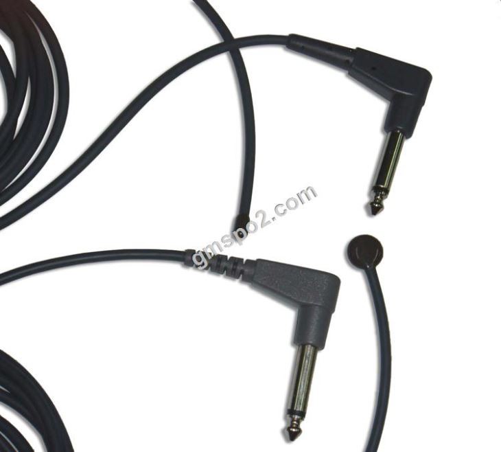 Aikuisen ihon pinta / ruokatorven / rektalämpötilan anturi, L = 3m, 12mm /5.0mm Disk