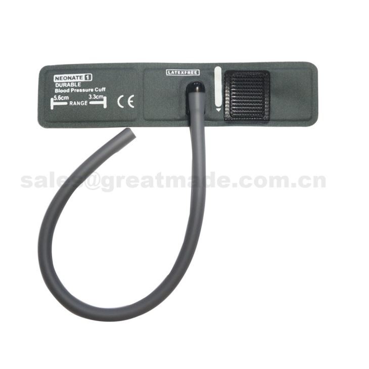 Vauva # 1 Nibp-ranneke, 3,3-5,6 cm käsivarren ympärysmitta, ilman kaasulasia, yksittäinen putki