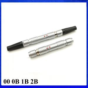 FGG PHG-liitin 00 0B 1B 2B -sarjan push-pull itselukittuva uros suora pistoke / naarasliitin