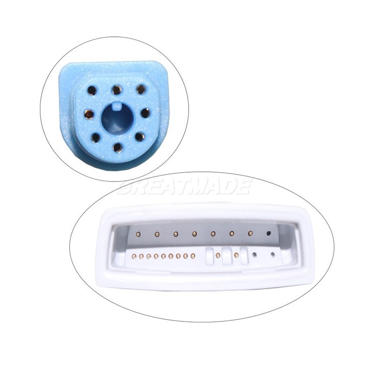 Philips Compatible 3- Lead ECG Telemetry Cable With Snap